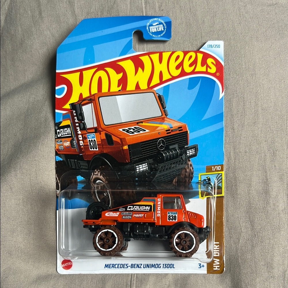 Hot Wheels Mercedes Benz Unimog 1300L